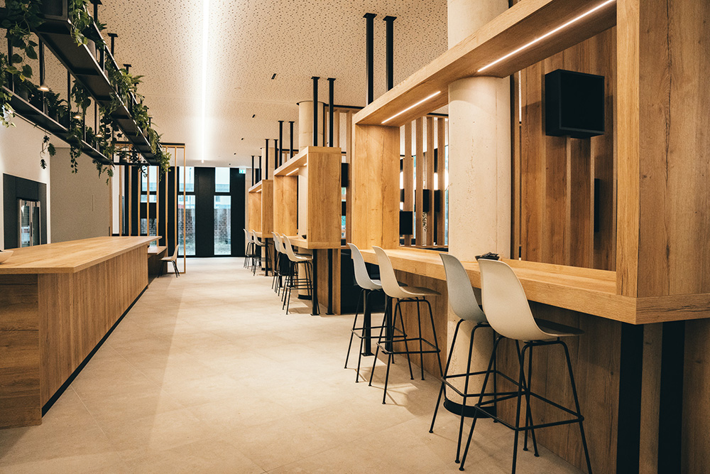 Offene Büroflächen